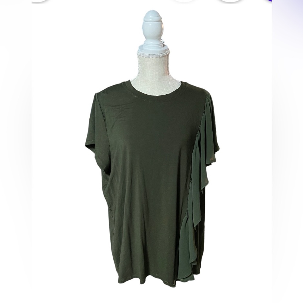 Rachel Roy short sleeve‎ dressy tee